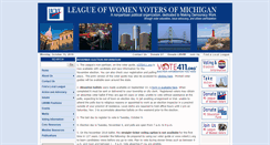 Desktop Screenshot of lwvmi.org